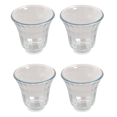 Abat-jour en verre martelé 5 po