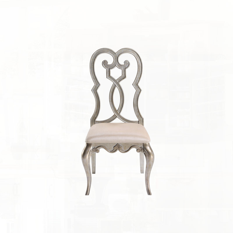 Chaise d'appoint à finition antique