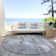 Machine Washable Indoor/Outdoor Claudian ACN1537 Gray Rug