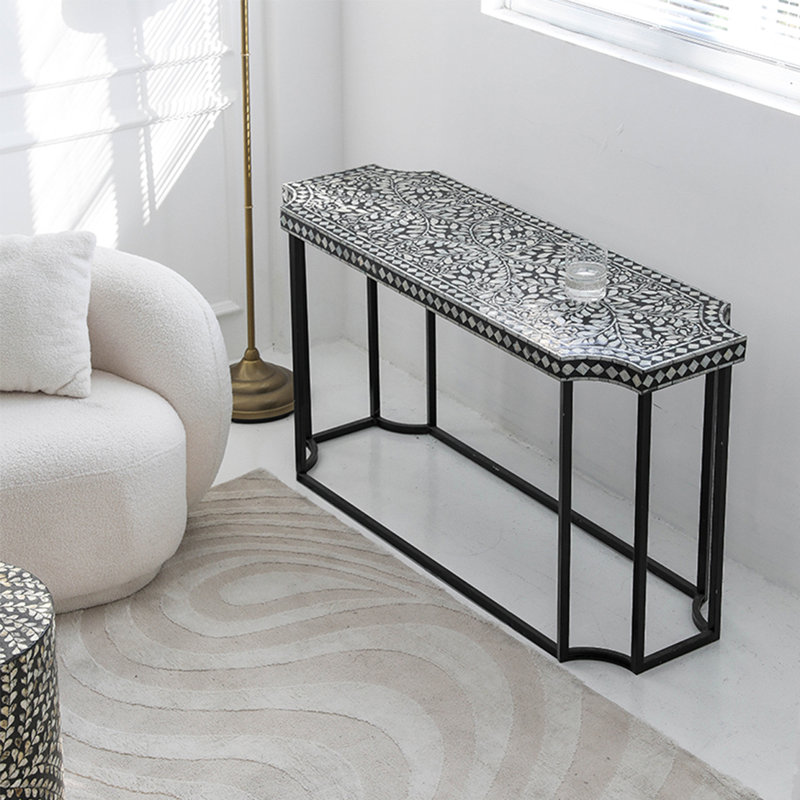 Retro Minimalist Console Table