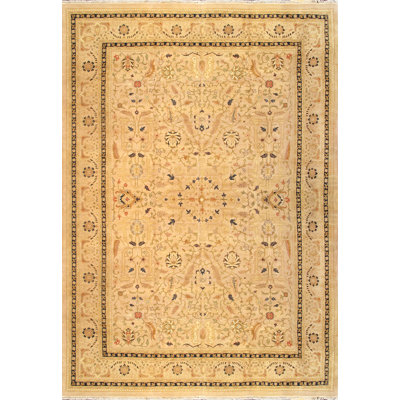 Hand Knotted Wool Oriental Indoor Rug