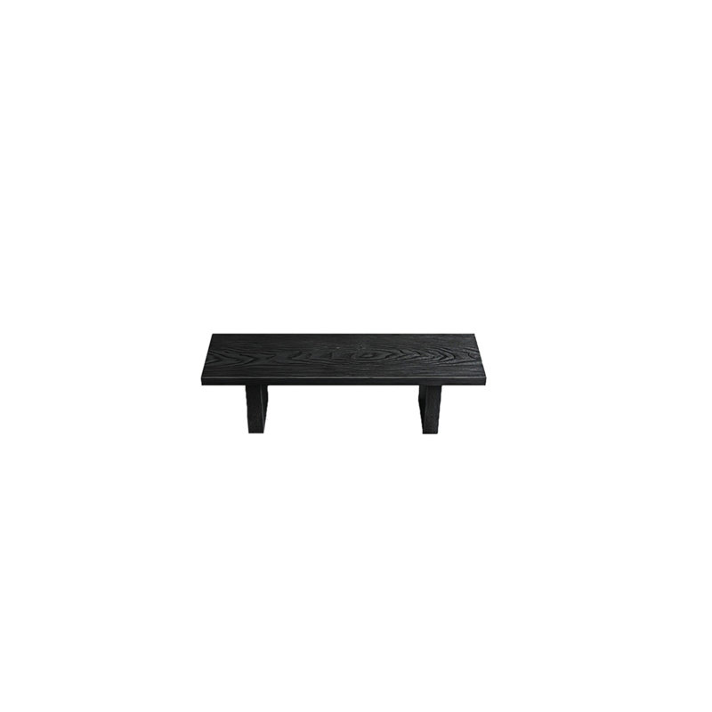Maudene Solid Wood Bench, 17.71" H x 59.05" W x 13.77" D
