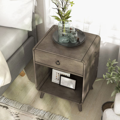 Dutchover End Table with Storage