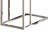 Yestin Glass Top End Table