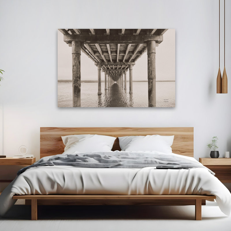 Coastal Pacific Pier, 60" H x 40" W