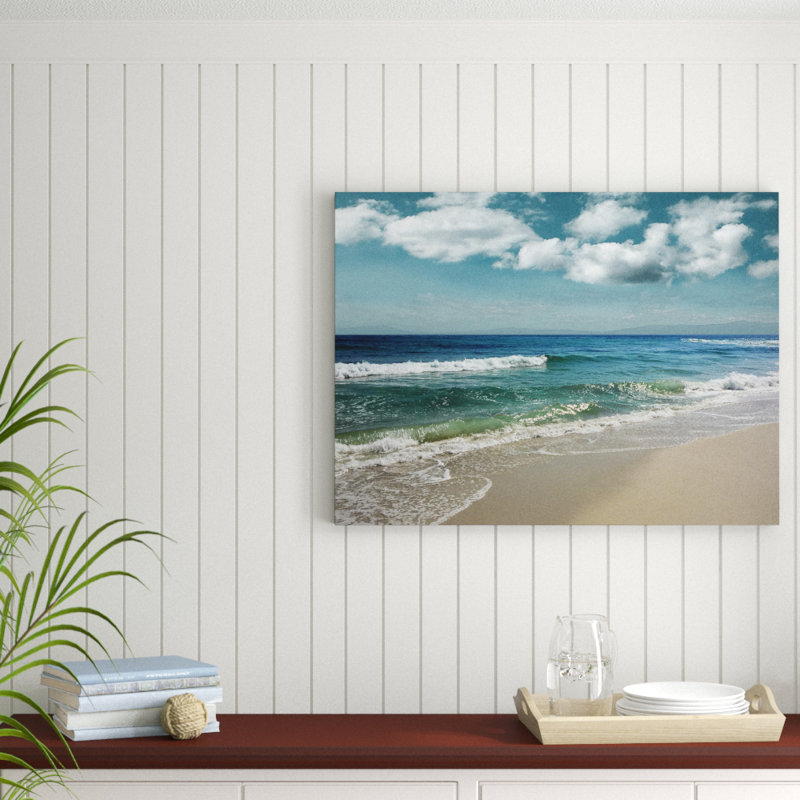 Majestic Waves, Wrapped Canvas, 24" H x 32" W x 1.5" D