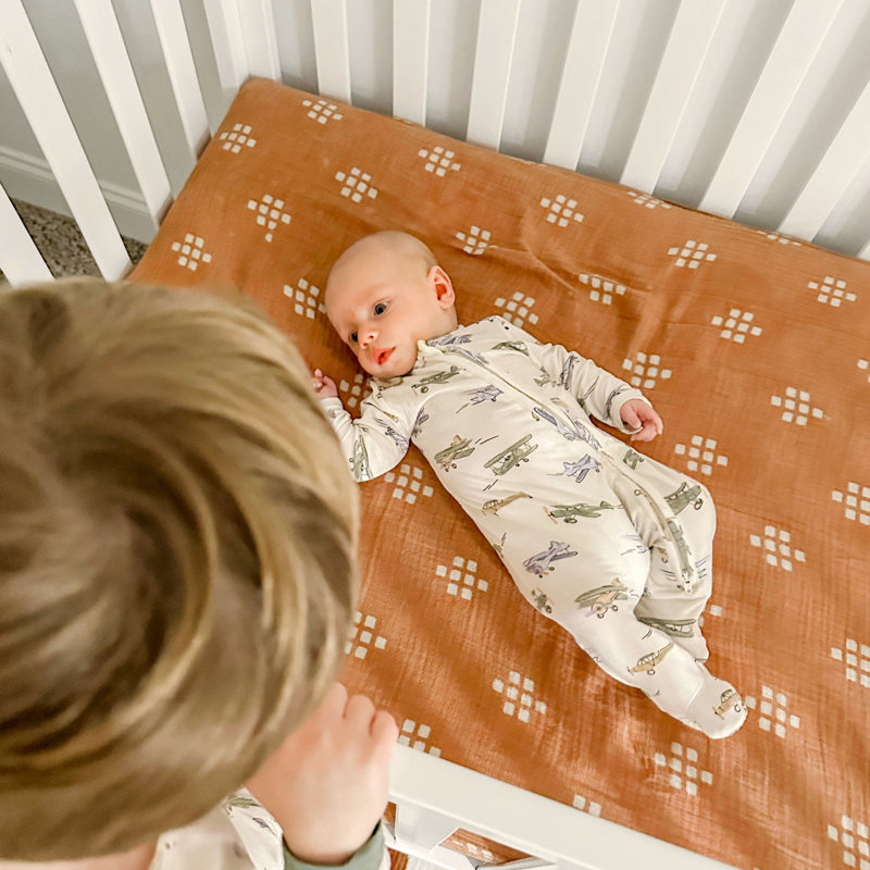 Austin 3-in-1 Convertible Crib, Natural, White