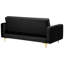 Lehighton 3 Seater Velvet Sleeper