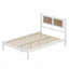 Ensemble de chambre à coucher 3 pièces avec lit plateforme en bois Arol-61632144