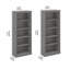 Raker 29" W 5-Tier Standard Bookcase with Adjustable Shelves (Set of 2)-2011717412