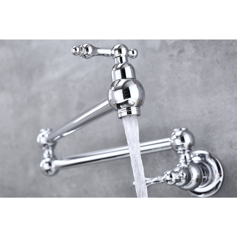 Wall Mount Folding Pot Filler Faucet For Kitchen | Gift Idea, Chrome