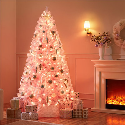 Sapin de Noël artificiel pré-éclairé