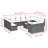 Vidaxl Garden Sofa Set