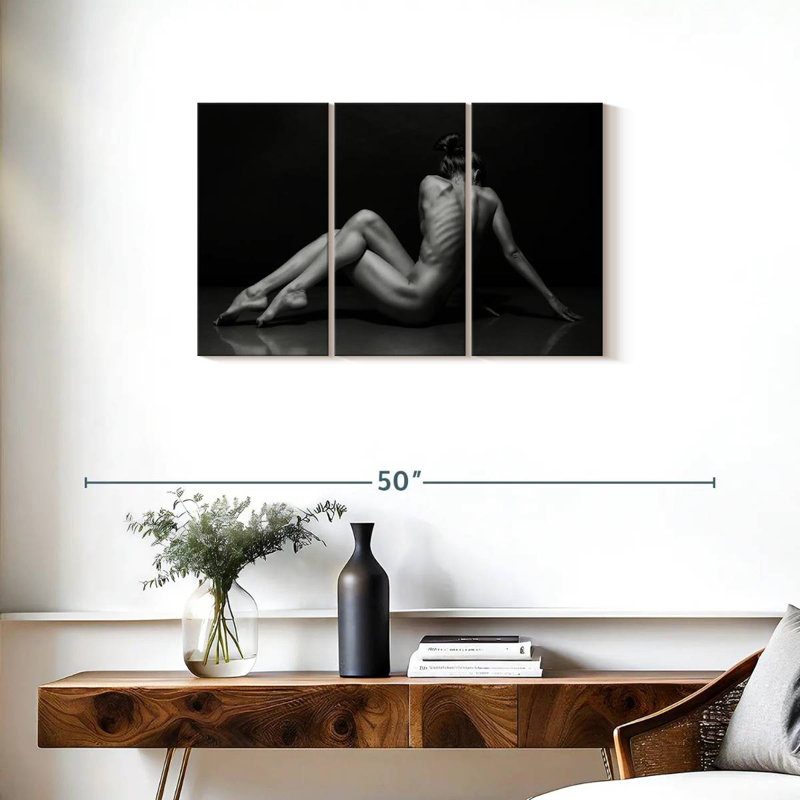 Bodyscape I, 20" H x 33" W