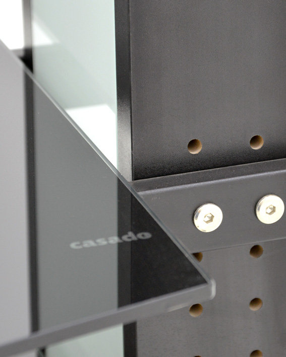 Alhambra Unfinished TV Furniture, Black