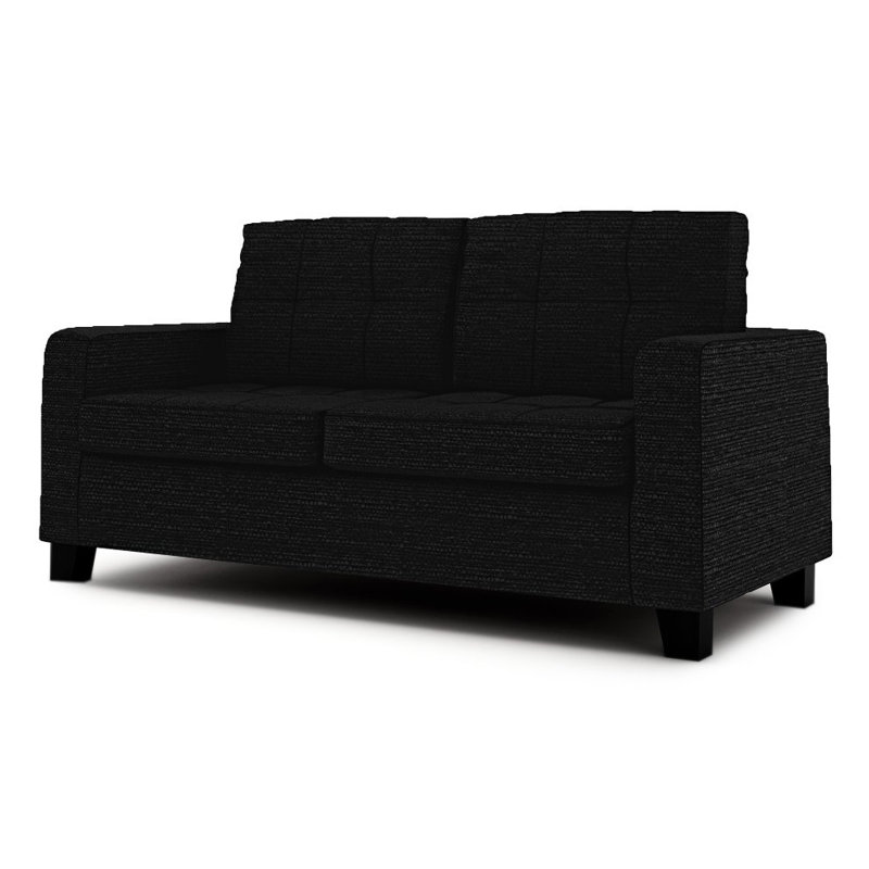 Northville 2 Seater Loveseat, Black