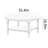 American round coffee table