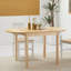 Extendable with Solid Wood Base Dining Table