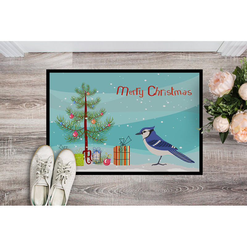 Driffield Non-Slip Outdoor Doormat, Jay Bird