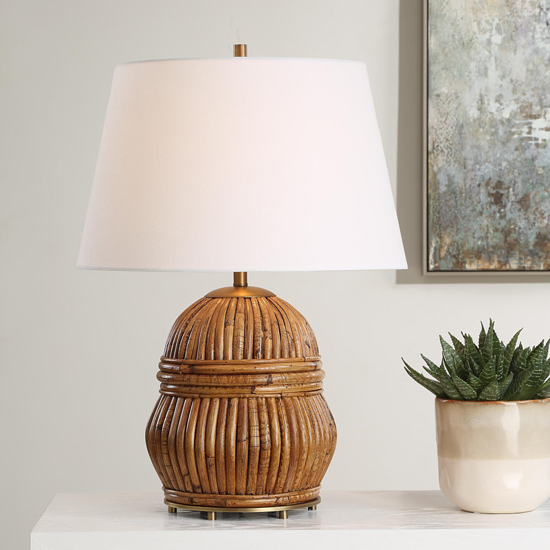 Cieren Honey Rattan Table Lamp