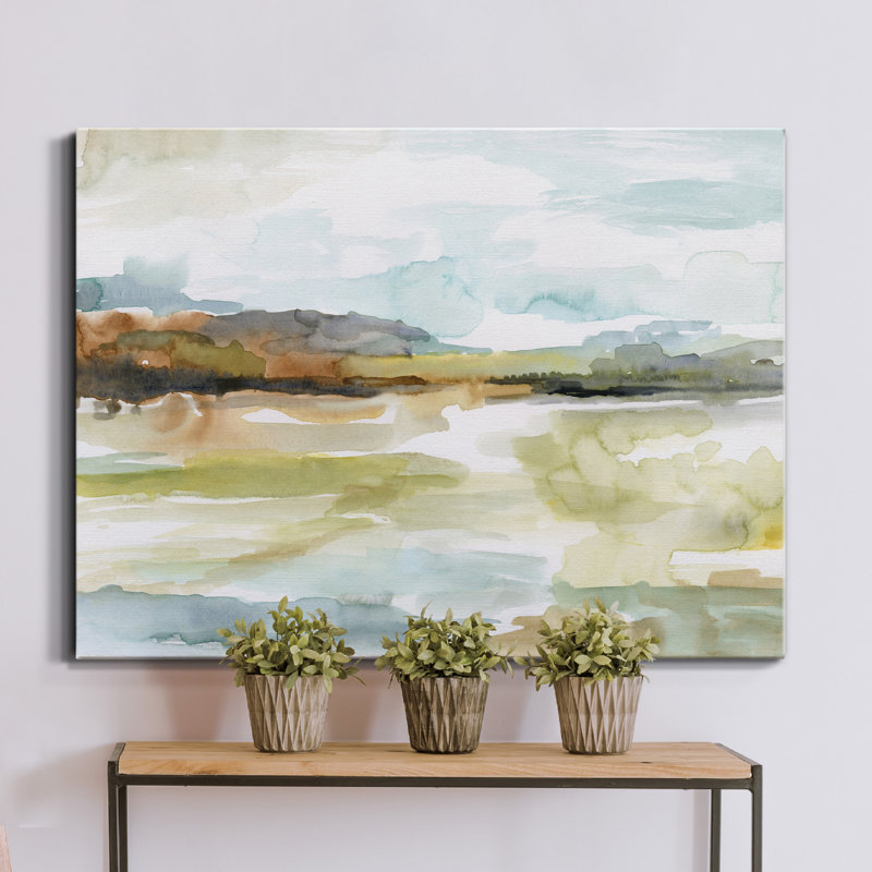 Faraway - reproduction sur toile tendue, H 36 po x l 24 po x P 1 po