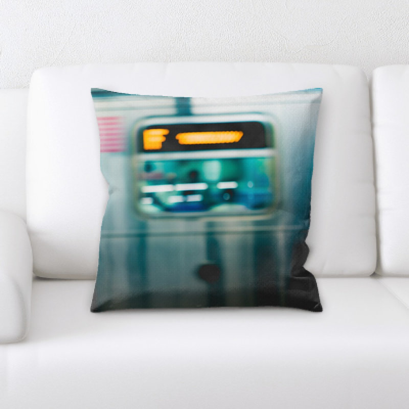 Coussin décoratif flou