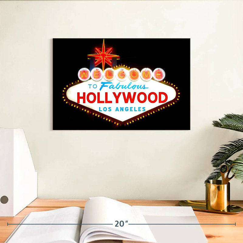 Panneau Nicci Fabulous Hollywood, H 8 po x l 12 po
