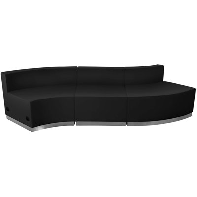 HERCULES Alon Series LeatherSoft Reception Configuration, 3 Pieces by Flash Furniture