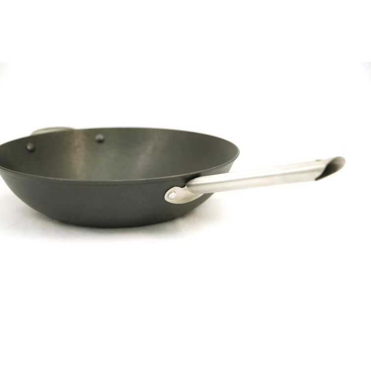 Cook Pro 13'' Lightweight Cast Iron Pre Seasoned Wok