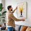 Rising Light Modern - Wrapped Canvas-288316077-288316069