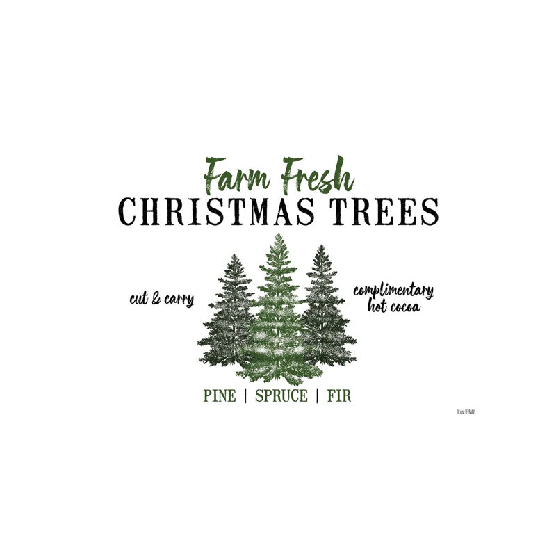 Christmas Tree Farm - Wrapped Canvas Print, 66.04cm H x 101.6cm W x 1.905cm D