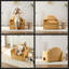 Fauteuil surdimensionné en chenille jaune Sunbeam-113578236