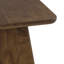 Solid Wood Pedestal Coffee Table