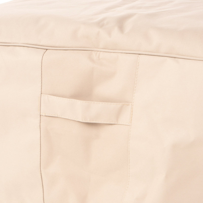 Beige Chat Protective Cover - Waterproof, 87.85" D X 66.82" W 27.81" H, Rust Waterproof Outdoor Beige, 86"D 65"W 28"H, Tear