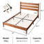 Base de lit en bois massif avec tête de lit ergonomique Flennory-1310327200-1310327205