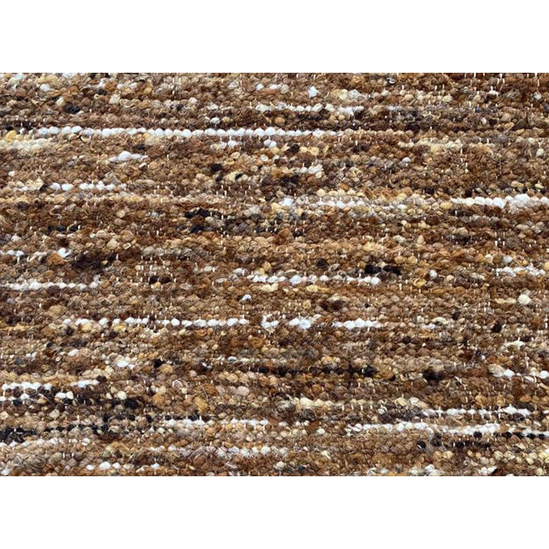 Tapis rectangulaire en laine tissé à la main