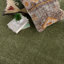 Tapis vert peluche Wolcottville Performance-8939129