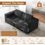 2 Seater Corduroy Sofa-1960408541