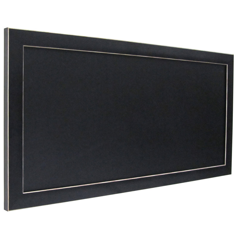 Tableau noir mural magnétique, H 26 po x l 13 po, Noir