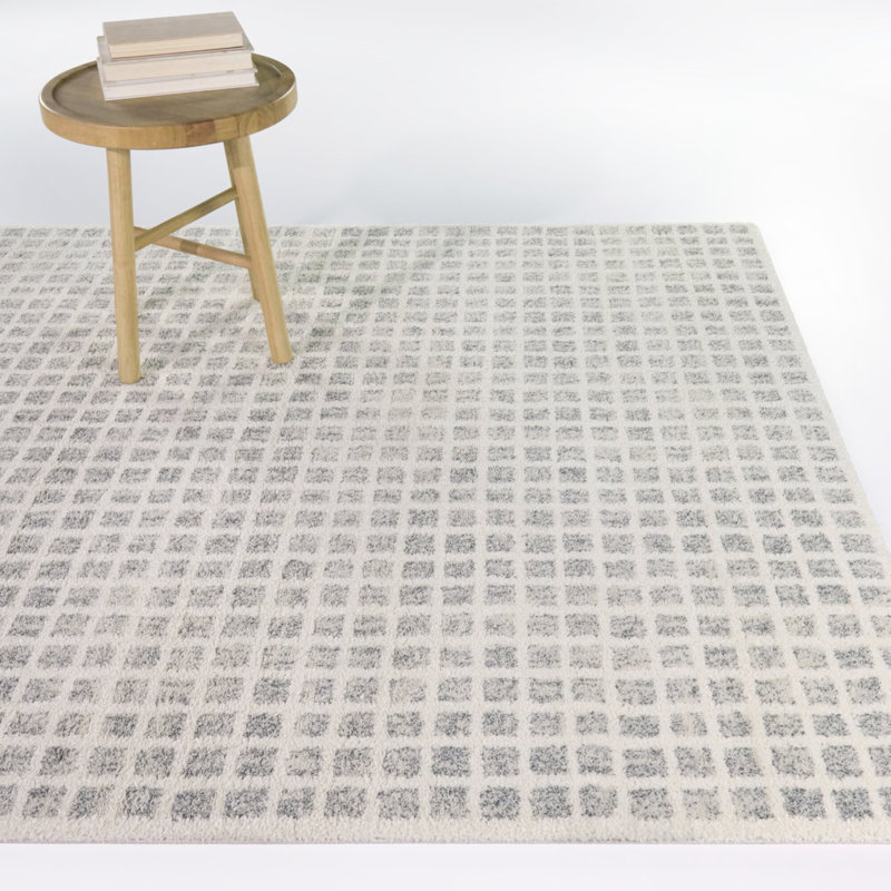 Tapis gris Ambrosius, 5 pi 3 po x 7 pi