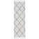 Eddy Shaggy Boho White Rug