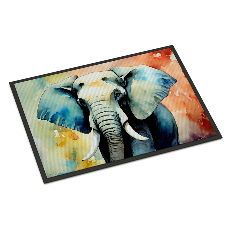 Lizeht Non-Slip Doormat, L 18 po x L 27 po