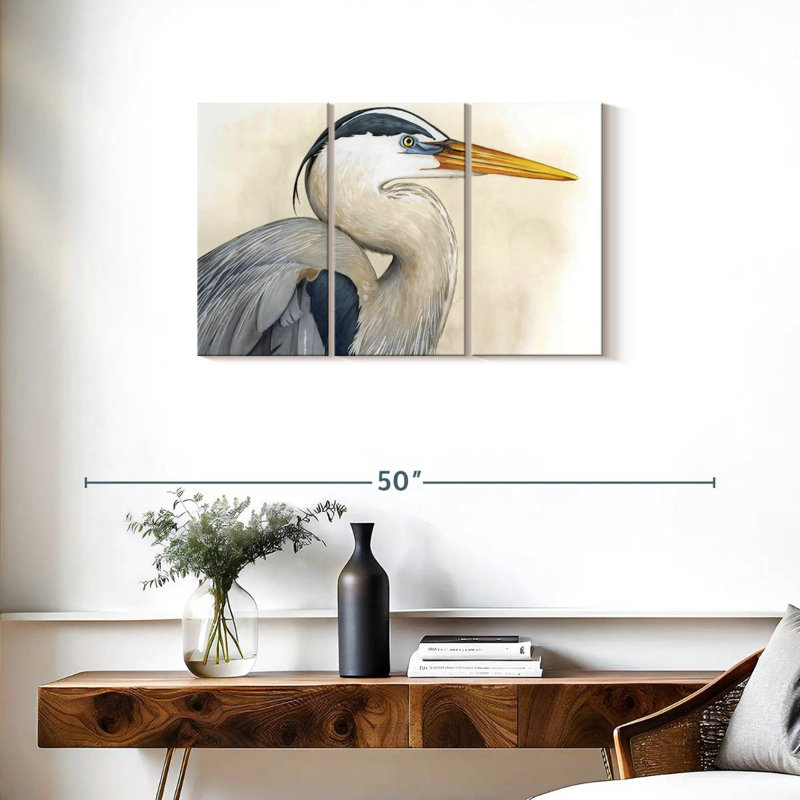 Brampt Blue Hunter I, 20" H x 33" W
