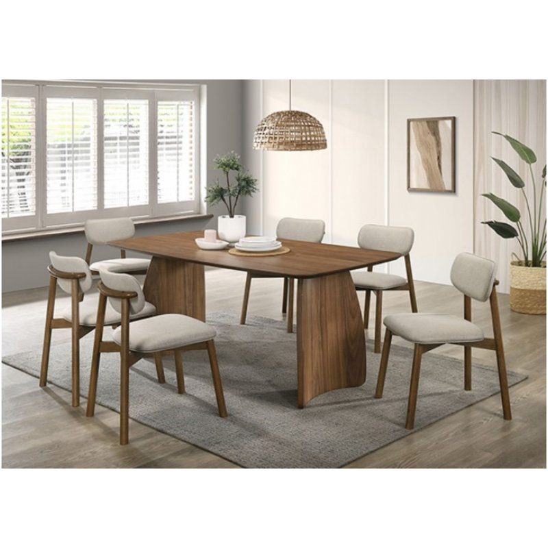 Ensemble de table de salle à manger 7 pièces Zakir