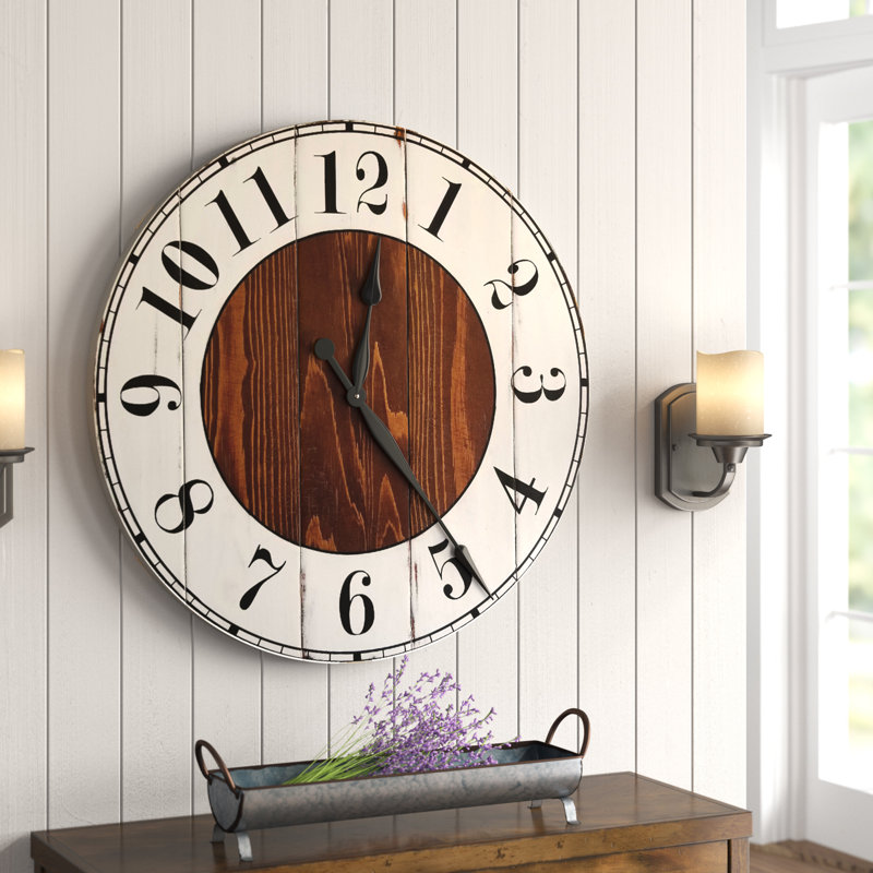Horloge murale Brassfield, Moyen