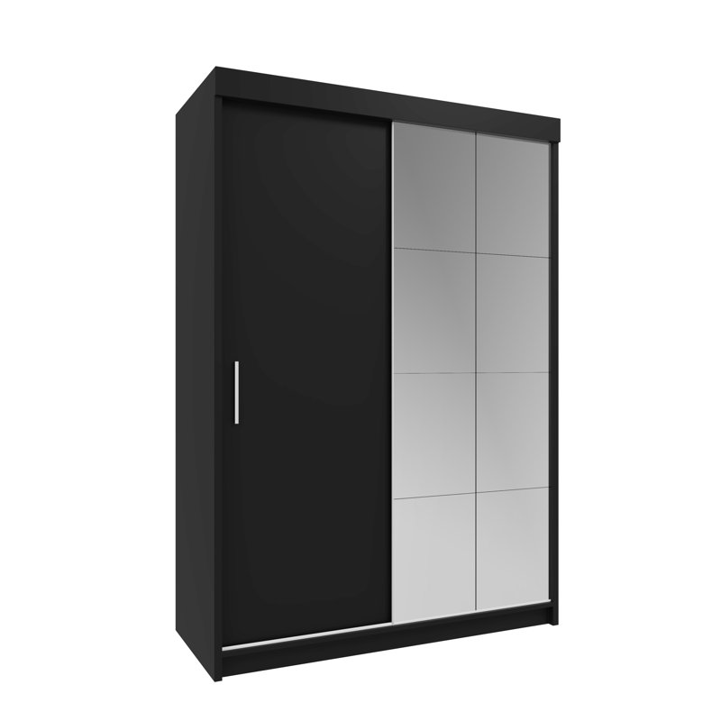 Armoire Dionisio, H 86 po x l 59 po x P 24 po, Noir