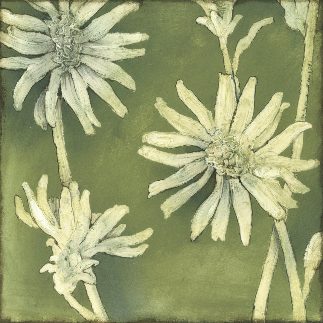 Leinwandbild Verdigris Blossoms III von Megan Meagher