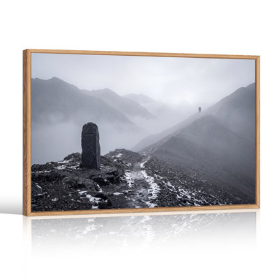 Art mural sur toile Misty Mountain Ridge