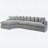 L-Shape Left Sofa-1692057229