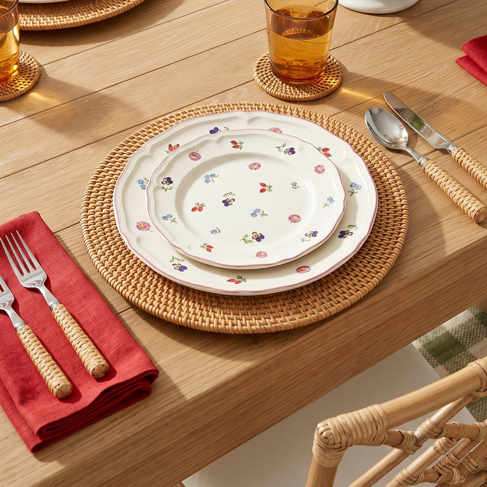 Hicklin Jute Charger, Natural